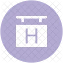 Hospital Hanging Sign Icon