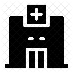 Hospital Icon Of Glyph Style Available In Svg Png Eps Ai Icon Fonts