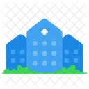 Building Clinic Doctor Icon