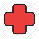 Cross Emergency Healthcare Icon