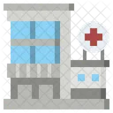 Healthcare And Medical Architecture And City Health Clinic Icon