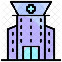 Urban Buildings Hospital Icon