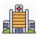 Hospital Health Clinic Architectonic Icon
