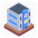 Hospital Clinic Dispensary Icon