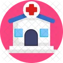Clinic Hospital Healthcare Icon