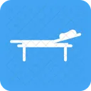 Hospital Bed Stratcher Icon