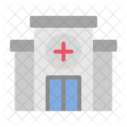 Hospital Icon - Download in Flat Style