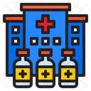 Hospital Drug Covid Icon