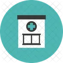 Hospital Building Doctor Icon