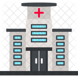 Hospital Icon - Download In Flat Style