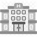 Hospital Hospital Building Health Center Icon