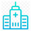 Clinic Constuction Building Icon