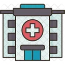 Hospital Building Health Icon