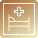 Hospital Bed Monitoring Icon
