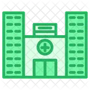 Doctor Building Clinic Icon