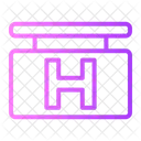 Hospital H Healthcare And Medical Icon