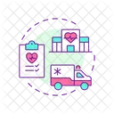 Hospital Admission Planning Icon