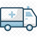 Ambulancia Servicos De Emergencia Transporte Medico Ícone