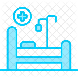 Hospital bed  Icon