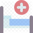 Hospital Bed Hospital Medical Bed Icon