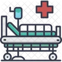 Hospital Bed Bed Bedroom Icon