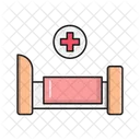 Bed Clinic Medical Icon