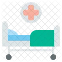 Hospital Bed Hospital Patient Bed Icon