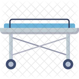 병원 침대  아이콘