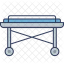 Hospital Bed Stretcher Bed Icon