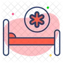 Hospital Bed Doctor Icon