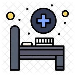 Hospital Bed  Icon