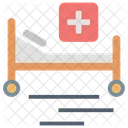Hospital Bed Medical Bed Patient Bed Icon