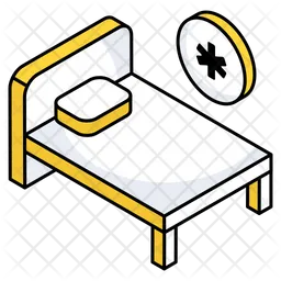 Hospital Bed  Icon