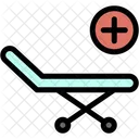 Hospital Bed Patient Illness Icon