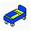 Hospital Bed Medical Health Icon