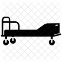 Medical Bed Patient Care Healthcare Facility Icon