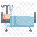 Patient Bed Medical Icon