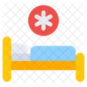Hospital Bed Patient Bed Emergency Bed Icon