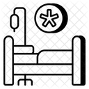 Hospital Bed  Symbol