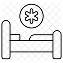 Hospital Bed  Symbol