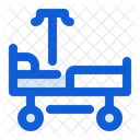 Hospital Bed Medical Treatment Icon