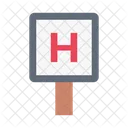 Hospital Board Sign Icon