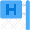 Medical Signboard Location Icon