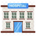 Hospital Building Medical Center Health Clinic Icon