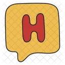 Hospital Chat Message Communication Icon