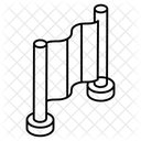Hospital Divider Curtain Partition Icon