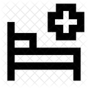 Hospital Bed Room Icon