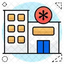 Hospital Building Architecture Icon