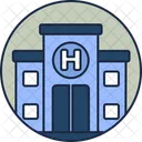 Hospital Hospital Building Infrastructure Icon