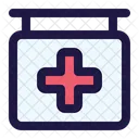 Hospital Clinic Pharmacy Icon